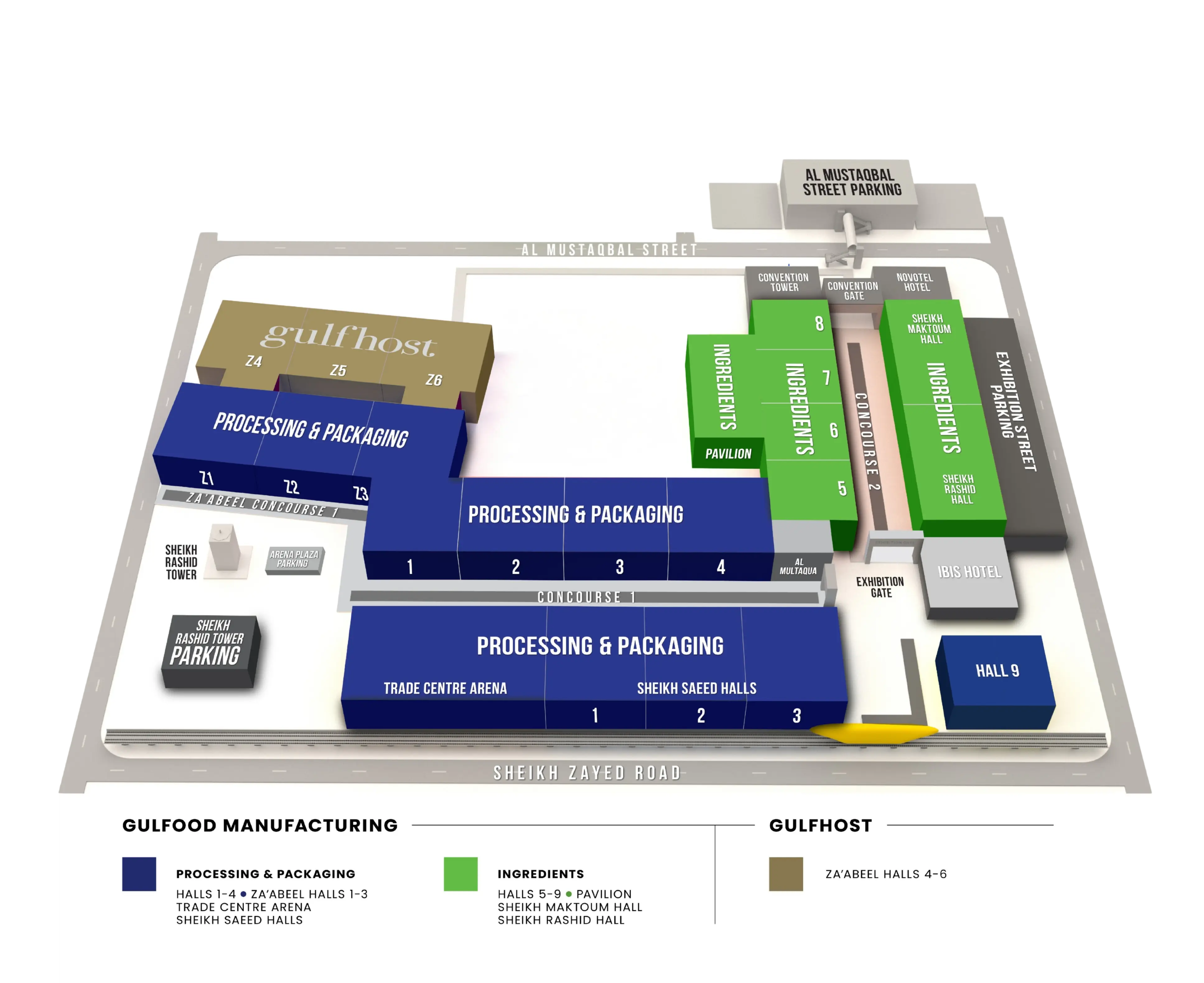 Gulfood Manufacturing Floorplan