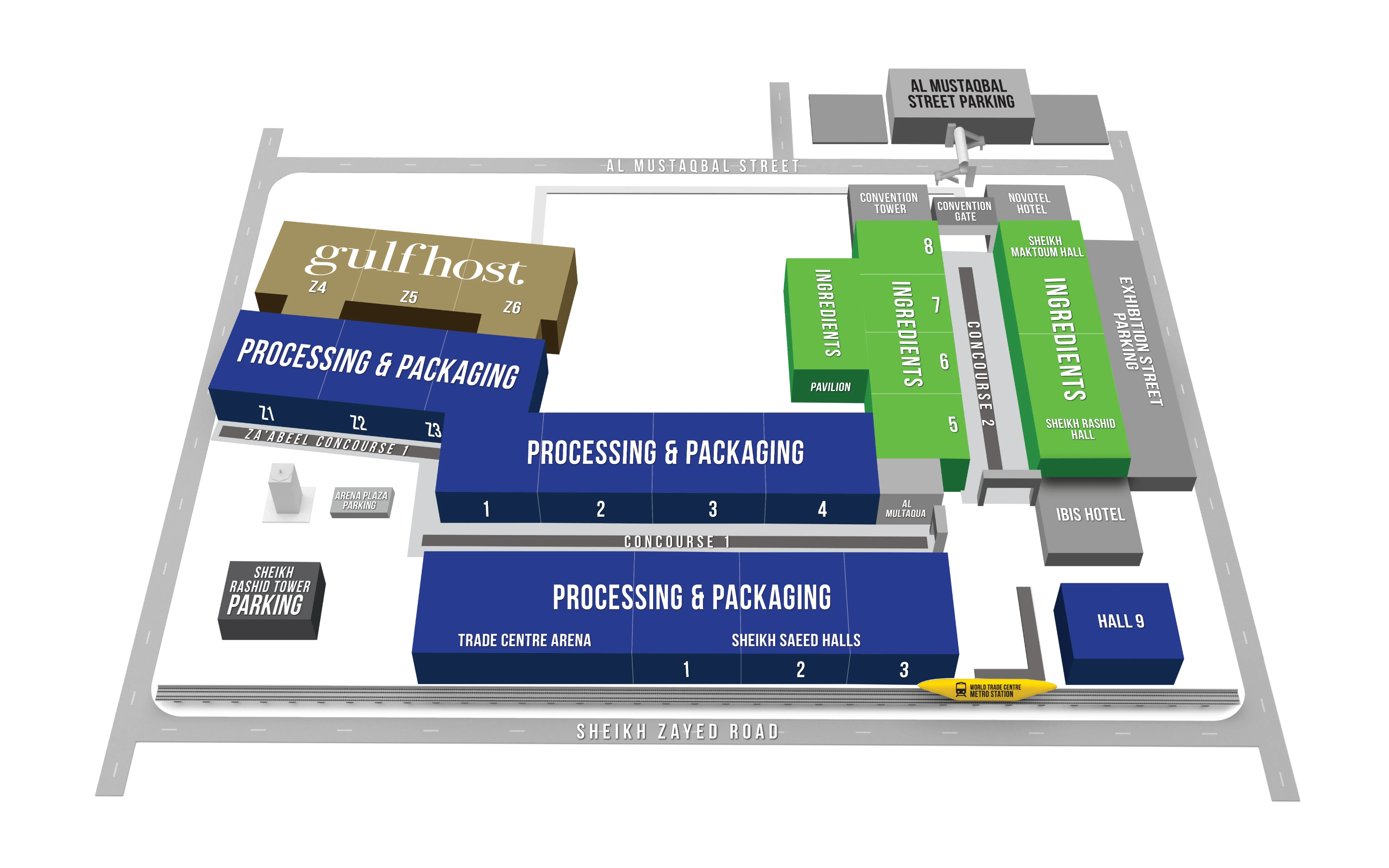 Gulfood Manufacturing Floorplan
