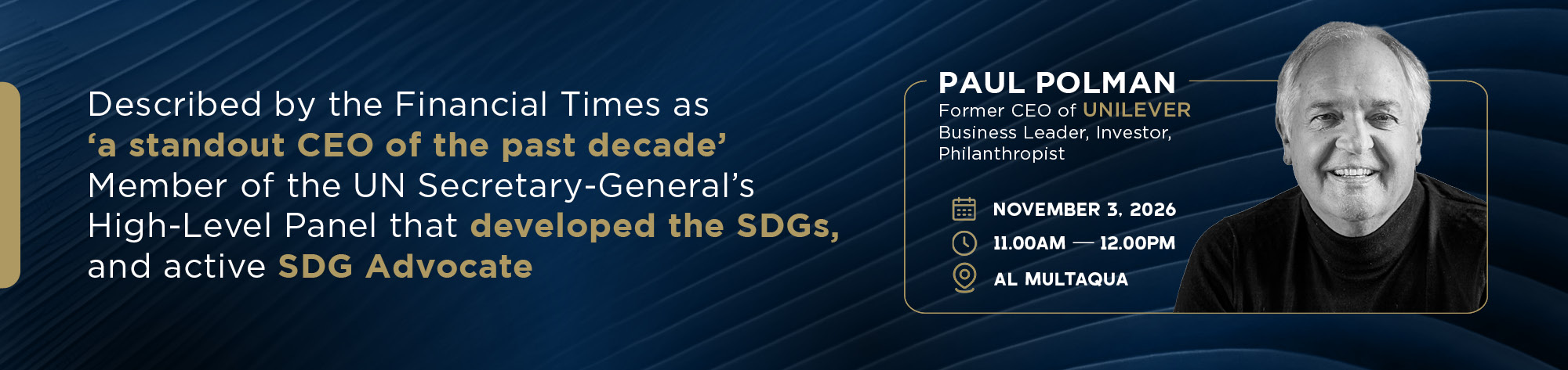 Global Leaders Series – Paul Polman, Former CEO of Unilever