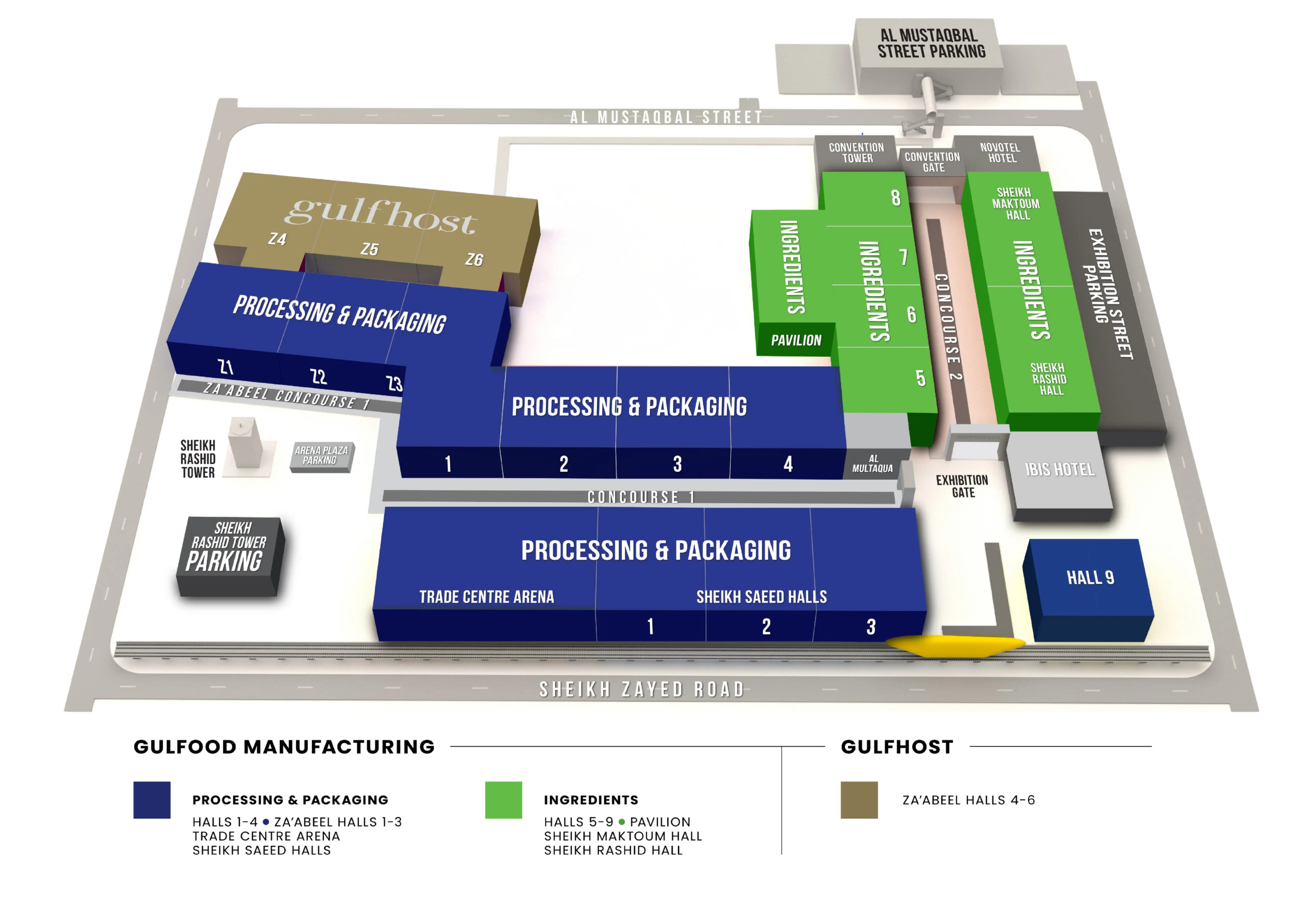 Gulfood Manufacturing Floorplan