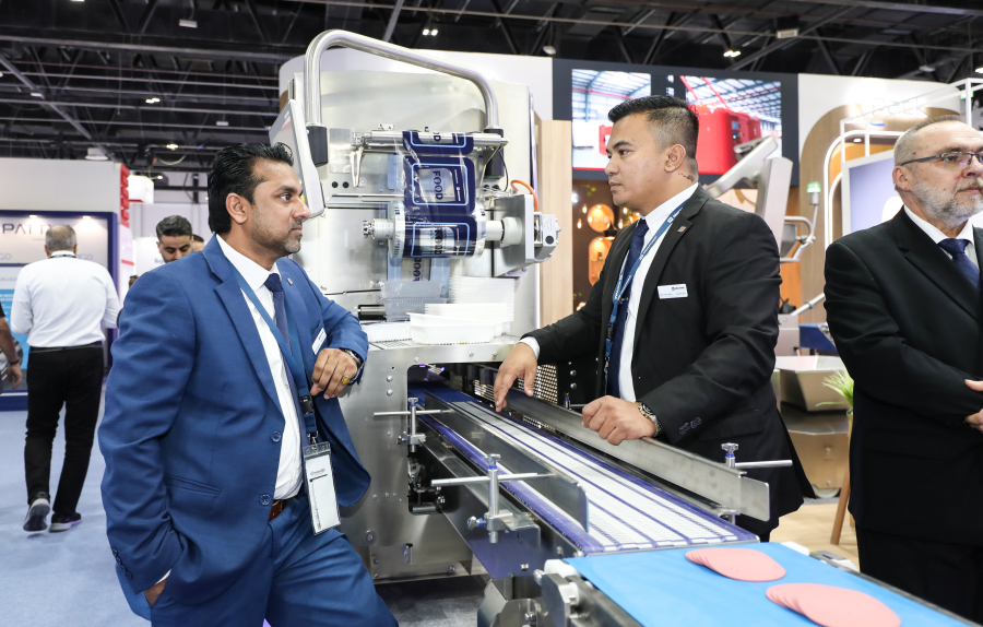 Food packaging machinery at Gulfood Manufacturing